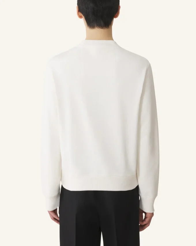 Felpa in cotone ricamata Lanvin Felpa in cotone ricamata Lanvin