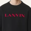 Felpa in cotone ricamata Lanvin Felpa in cotone ricamata Lanvin