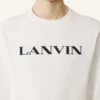 Felpa in cotone ricamata Lanvin Felpa in cotone ricamata Lanvin