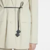 Giacca in misto lana con cintura Giacca in misto lana con cintura