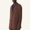 Giacca oversize in flanella Giacca oversize in flanella