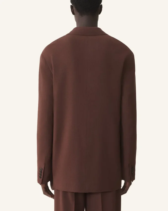 Giacca oversize in flanella Giacca oversize in flanella