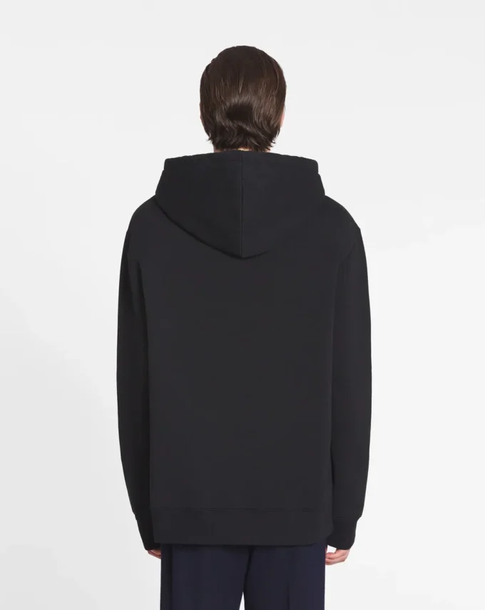 Lanvin Dettagli Felpa con cappuccio ampia Lanvin Dettagli Felpa con cappuccio ampia