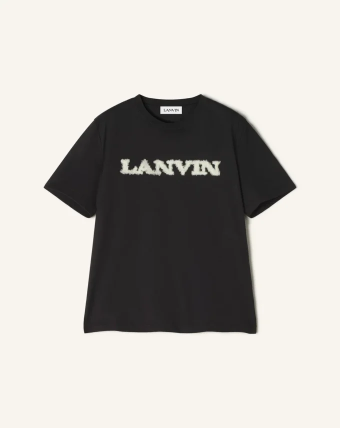 Lanvin T-shirt in cotone shearling Lanvin T-shirt in cotone shearling