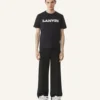 Lanvin T-shirt in cotone shearling Lanvin T-shirt in cotone shearling