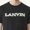 Lanvin T-shirt in cotone shearling Lanvin T-shirt in cotone shearling