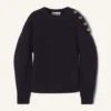 Maglione a coste in lana Maglione a coste in lana