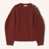 Maglione a coste in lana Maglione a coste in lana