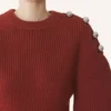 Maglione a coste in lana Maglione a coste in lana