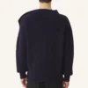 Maglione in lana con dettagli a rombi Maglione in lana con dettagli a rombi