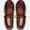 Mary Jane con tacco in pelle lucida Mary Jane con tacco in pelle lucida