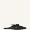 Mule con fiocco in pelle Midnight Step Mule con fiocco in pelle Midnight Step