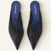 Mule con fiocco in pelle Midnight Step Mule con fiocco in pelle Midnight Step