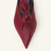 Mule con fiocco in pelle Midnight Step Mule con fiocco in pelle Midnight Step