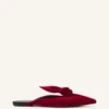 Mule con fiocco in velluto Midnight Step Mule con fiocco in velluto Midnight Step