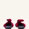 Mule con fiocco in velluto Midnight Step Mule con fiocco in velluto Midnight Step