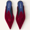 Mule con fiocco in velluto Midnight Step Mule con fiocco in velluto Midnight Step