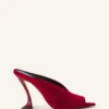 Mule Midnight Step in velluto Mule Midnight Step in velluto