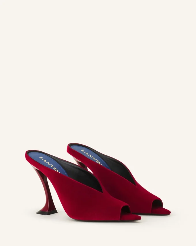 Mule Midnight Step in velluto Mule Midnight Step in velluto