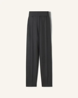 Pantaloni a sigaretta in flanella