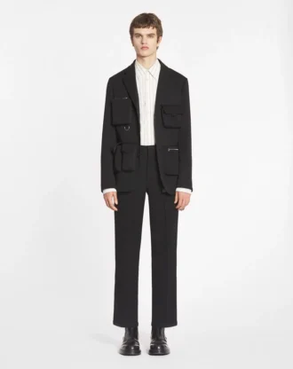 Pantaloni a vita dritta