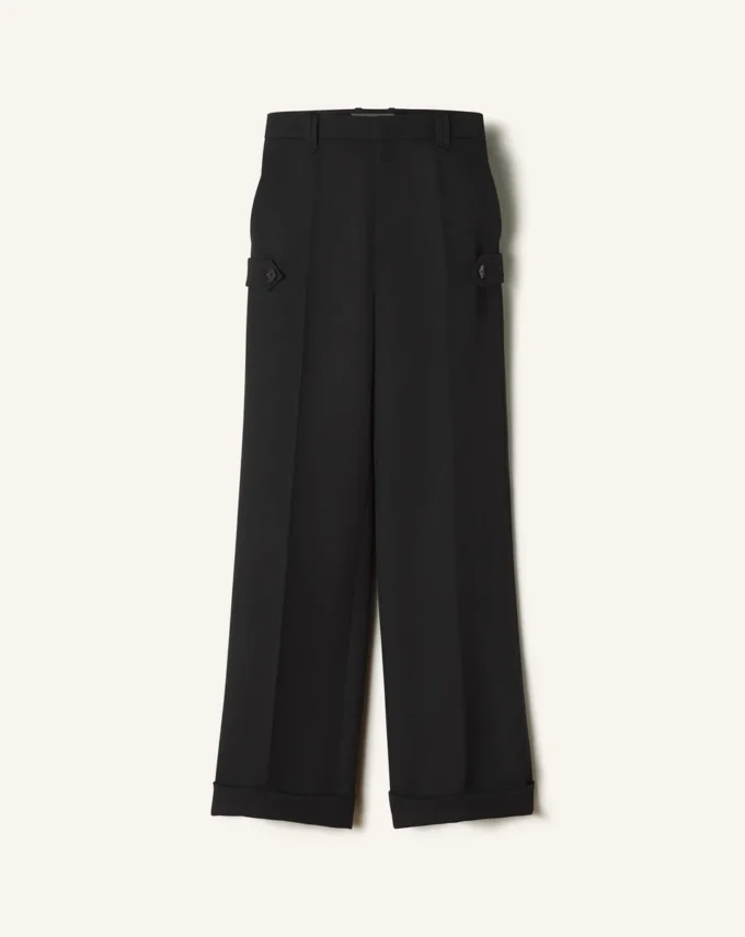 Pantaloni chino in lana leggera Pantaloni chino in lana leggera