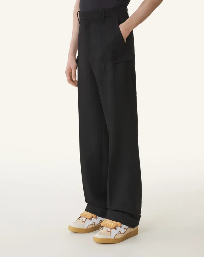 Pantaloni chino in lana leggera Pantaloni chino in lana leggera