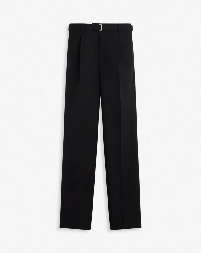 Pantaloni dritti in lana Pantaloni dritti in lana