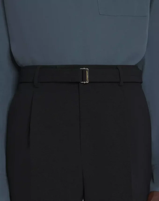 Pantaloni dritti in lana Pantaloni dritti in lana