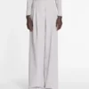 Pantaloni in cotone con pinces Pantaloni in cotone con pinces