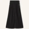 Pantaloni in cotone felpato e cashmere Pantaloni in cotone felpato e cashmere