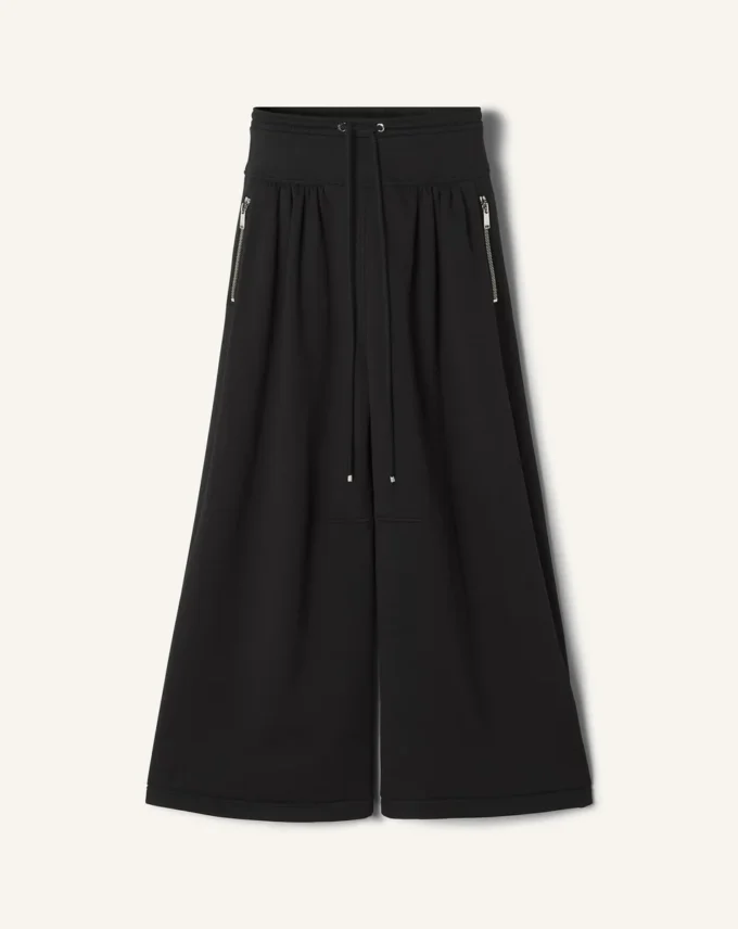 Pantaloni in cotone felpato e cashmere Pantaloni in cotone felpato e cashmere