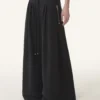 Pantaloni in cotone felpato e cashmere Pantaloni in cotone felpato e cashmere