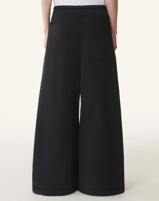 Pantaloni in cotone felpato e cashmere Pantaloni in cotone felpato e cashmere