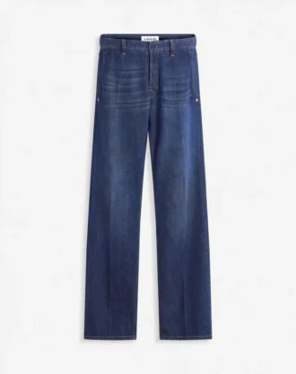 Pantaloni in denim dalla vestibilità dritta