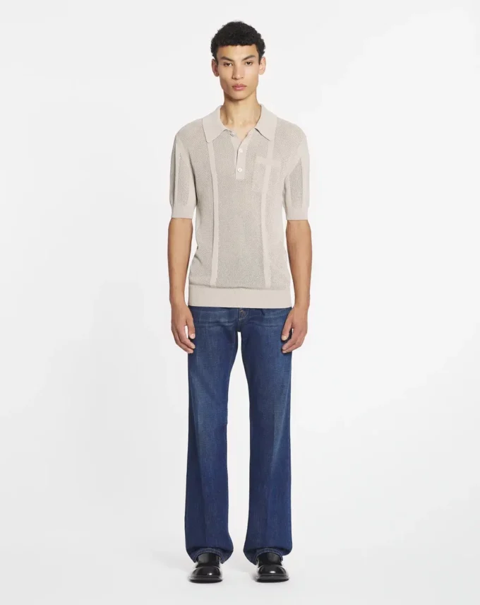 Pantaloni in denim dalla vestibilità dritta Pantaloni in denim dalla vestibilità dritta