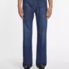 Pantaloni in denim dalla vestibilità dritta Pantaloni in denim dalla vestibilità dritta
