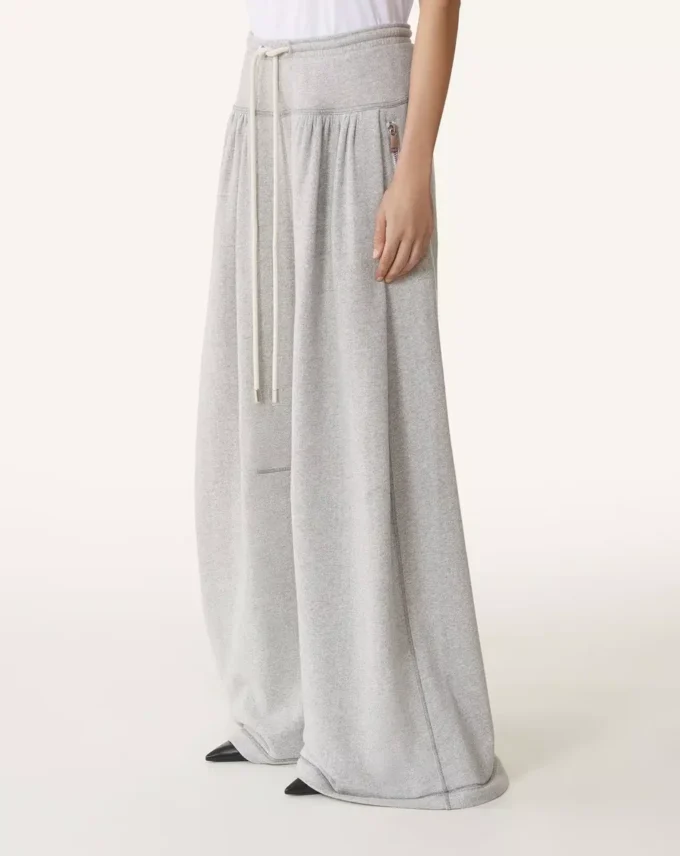 Pantaloni in jersey di cotone Pantaloni in jersey di cotone