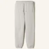 Pantaloni jogging in cotone felpato e cashmere Pantaloni jogging in cotone felpato e cashmere