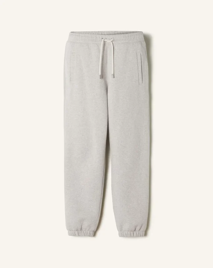 Pantaloni jogging in cotone felpato e cashmere Pantaloni jogging in cotone felpato e cashmere