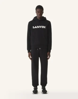 Felpa con cappuccio in cotone shearling Lanvin Felpa con cappuccio in cotone shearling Lanvin