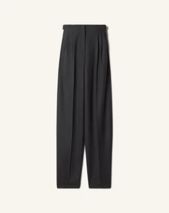 Pantaloni larghi in flanella