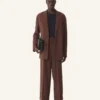 Giacca oversize in flanella Giacca oversize in flanella