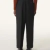Pantaloni larghi in flanella Pantaloni larghi in flanella