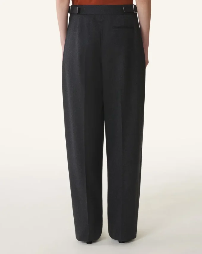 Pantaloni larghi in flanella Pantaloni larghi in flanella