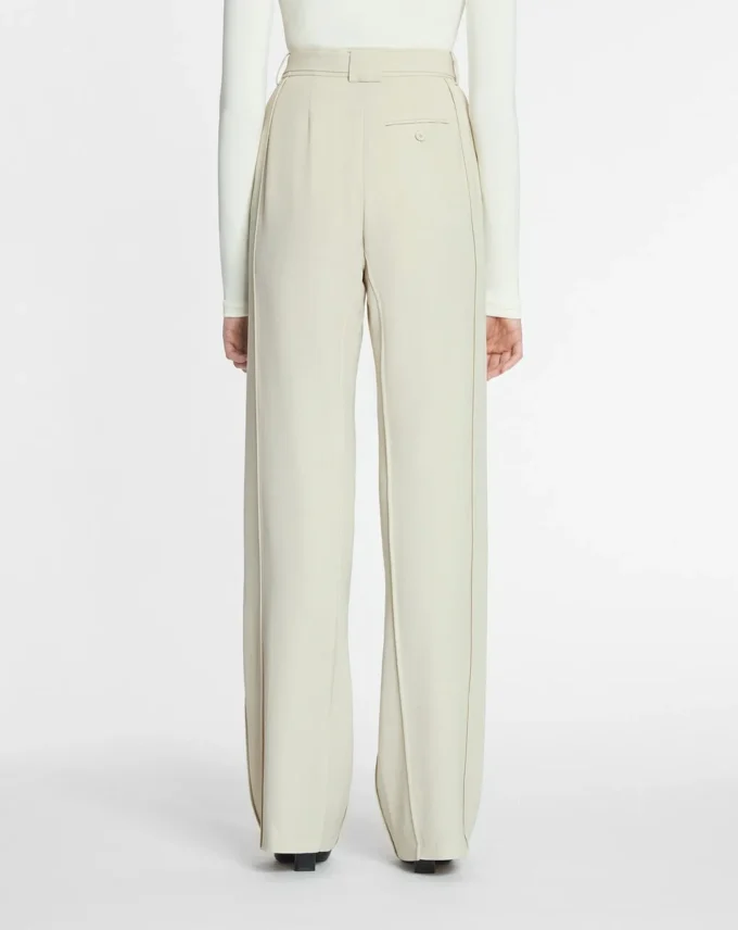Pantaloni sartoriali in misto lana Pantaloni sartoriali in misto lana