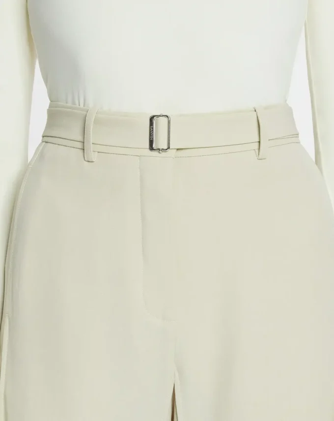 Pantaloni sartoriali in misto lana Pantaloni sartoriali in misto lana