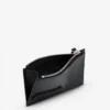 Portacarte in pelle con firma Lanvin Portacarte in pelle con firma Lanvin