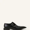 Scarpe Monk in pelle lucida Scarpe Monk in pelle lucida