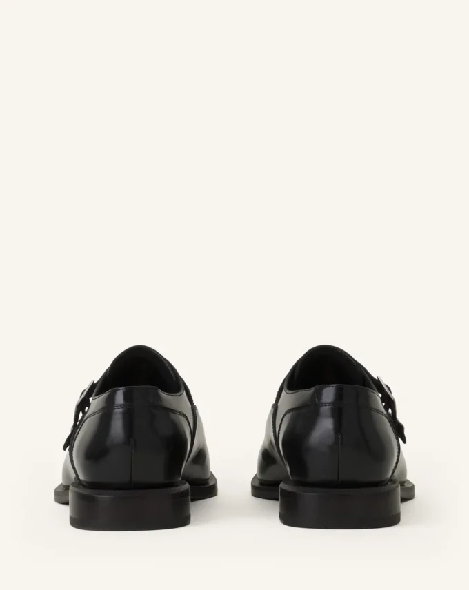 Scarpe Monk in pelle lucida Scarpe Monk in pelle lucida